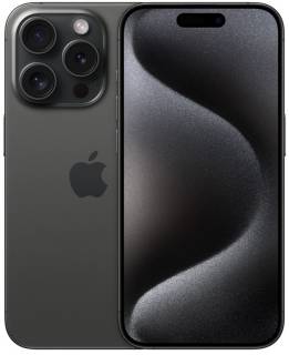 Смартфон Apple iPhone 15 Pro 128GB eSIM (MTQM3) Black Titanium