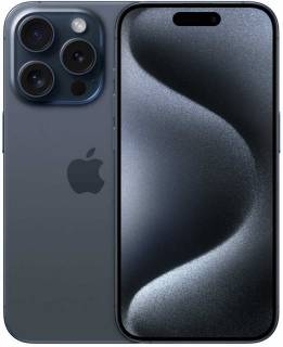 Смартфон Apple iPhone 15 Pro 1TB eSIM (MTU63) Blue Titanium