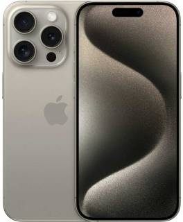 Смартфон Apple iPhone 15 Pro 1TB eSIM (MTU53) Natural Titanium
