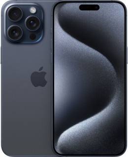 Смартфон Apple iPhone 15 Pro Max 256GB eSIM (MU693) Blue Titanium
