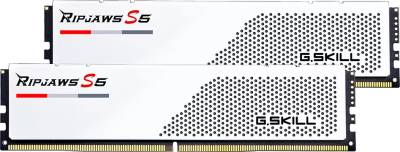 Оперативная память G.Skill Ripjaws S5 White DDR5 32GB (2x16GB) 5200MHz CL40 Kit F5-5200J4040A16GX2-RS5W