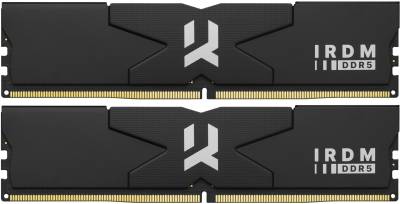 Память Goodram IRDM Black DDR5 32GB (2x16GB) 6000MHz CL30 Kit IR-6000D564L30S/32GDC