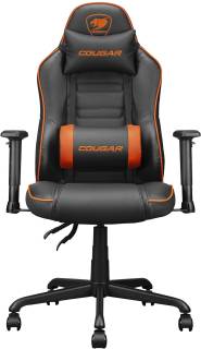 Кресло Cougar Fusion S Black/Orange