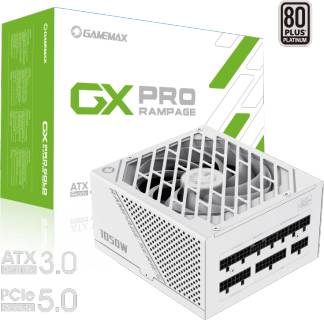 Блок питания GAMEMAX GX-1050 PRO WT (ATX3.0 PCIe5.0)