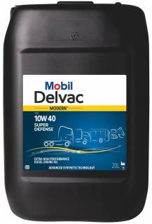 Exxon Mobil Mobil Delvac Modern 10W-40 Super Defense Mobil Delvac Modern 10W-40 Super Defense 20л