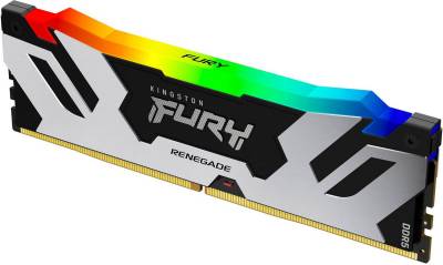 Память Kingston FURY Renegade Silver/Black RGB XMP DDR5 48GB 6000MHz CL32 KF560C32RSA-48