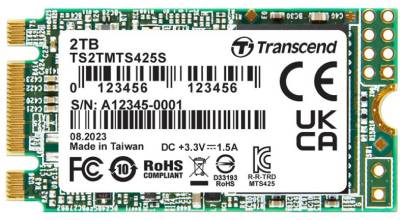 Накопитель Transcend SSD 425S 2TB M.2 2242 TLC TS2TMTS425S