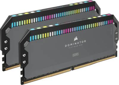 Оперативная память Corsair DOMINATOR PLATINUM RGB Cool Grey DDR5 32GB (2x16GB) 6000MHz CL36 Kit CMT32GX5M2D6000Z36