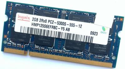 Оперативная память Hynix SO-DIMM DDR2 2GB 667MHz CL5 HMP125S6EFR8C-Y5