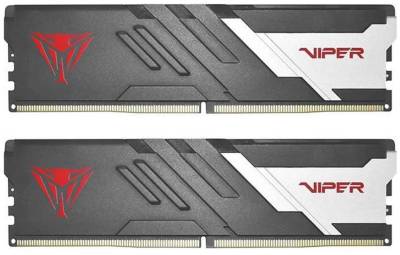 Память Patriot Viper Venom Black DDR5 64GB (2x32GB) 6000MHz CL36 Kit PVV564G600C36K