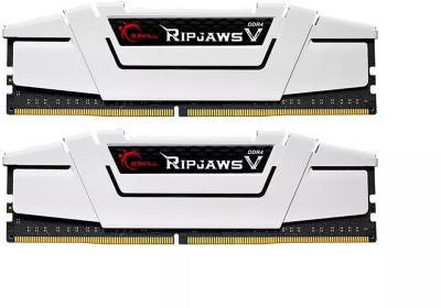 Память G.Skill Ripjaws V White DDR4 32GB (2x16GB) 3600MHz CL18 Kit F4-3600C18D-32GVW