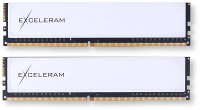 Оперативная память Exceleram White Sark DDR5 32GB (2x16GB) 6200MHz CL40 Kit EBW50320624040CD