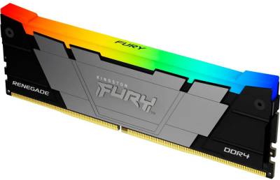 Память Kingston FURY Renegade RGB Black XMP DDR4 16GB 3200MHz CL16 KF432C16RB12A/16