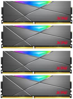 Оперативная память A-Data XPG SPECTRIX D50 Tungsten Grey Edition DDR4 32GB (4x8GB) 3600MHz CL18 Kit AX4U36008G18I-QCTG50