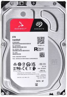 Накопитель Seagate IronWolf 6TB 5400rpm 256MB ST6000VN006