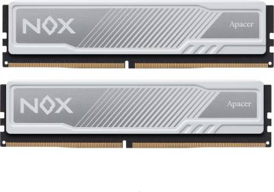 Оперативная память Apacer NOX White DDR4 32GB (2x16GB) 3200MHz CL16 Kit AH4U32G32C28YMWAA-2