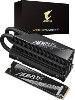 Внутренний HDD/SSD Gigabyte AORUS Gen5 12000 SSD 2TB M.2 2280 NVMe PCIe Gen5 x4 3D TLC AG512K2TB