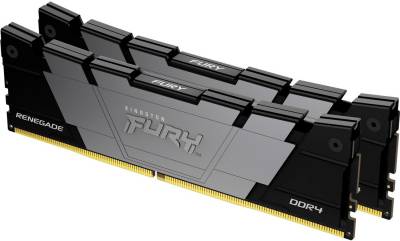Память Kingston FURY Renegade Black XMP DDR4 32GB (2x16GB) 3600MHz CL18 Kit KF436C18RB2K2/64