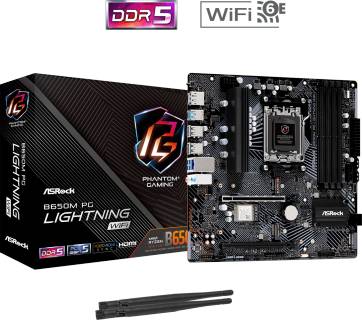 Материнская плата ASRock B650M PG Lightning WiFi