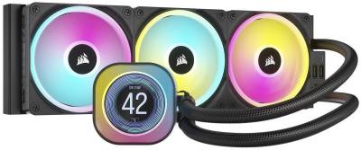 Кулер Corsair iCUE Link H150i LCD RGB Liquid CPU Cooler (CW-9061008-WW) Black