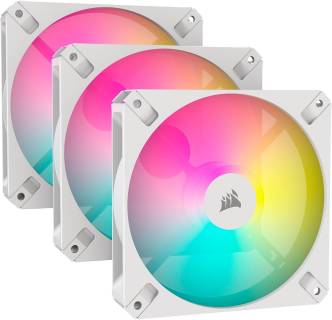 Вентилятор Corsair iCUE AR120 Digital RGB 120mm PWM Triple Pack (CO-9050169-WW) White