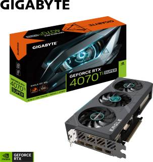 Видеокарта Gigabyte GeForce RTX 4070 Ti SUPER EAGLE OC 16GB GV-N407TSEAGLE OC-16GD