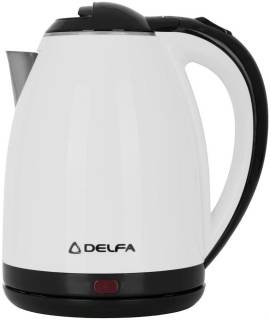 Электрочайник Delfa DK 3530 X White