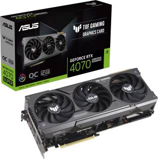 Видеокарта ASUS TUF Gaming GeForce RTX 4070 SUPER 12GB OC Edition TUF-RTX4070S-O12G-GAMING