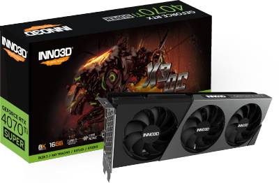 Видеокарта Inno3D GeForce RTX 4070 Ti SUPER X3 OC 16GB N407TS3-166XX-186158N