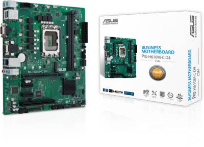 Материнская плата ASUS PRO H610M-C D4-CSM 90MB1A30-M0EAYC