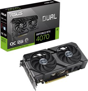 Видеокарта ASUS Dual GeForce RTX 4070 EVO OC Edition 12GB DUAL-RTX4070-O12G-EVO