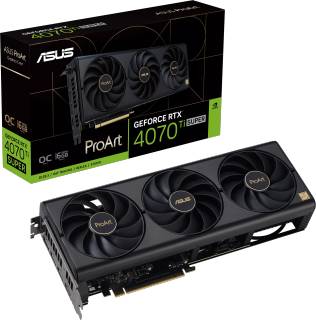 Видеокарта ASUS ProArt GeForce RTX 4070 Ti SUPER 16GB OC Edition PROART-RTX4070TIS-O16G