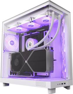 Корпус NZXT H6 Flow RGB All White CC-H61FW-R1