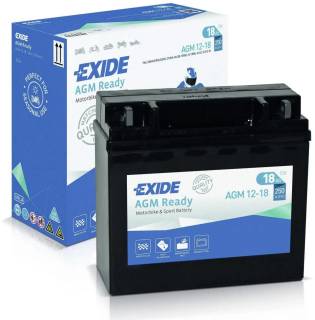 Аккумулятор Exide AGM 18Ah-12v R AGM12-18