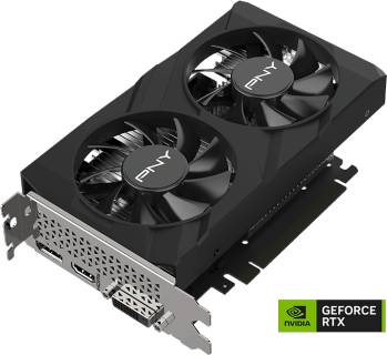 Видеокарта PNY GeForce GTX 1650 4GB VERTO Dual Fan VCG16514D6DFXPB1