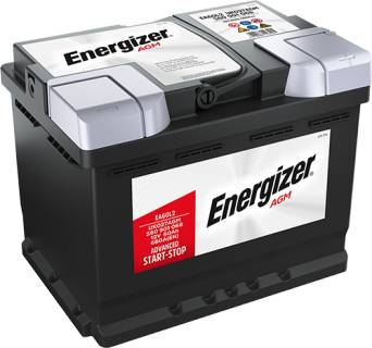 Аккумулятор ENERGIZER Premium AGM 60Ah 12V R EA60L2/027AGM 560901068
