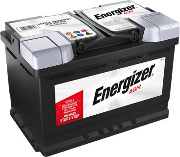 Аккумулятор ENERGIZER Premium AGM 70Ah 12V R EA70L3/096AGM 570901076