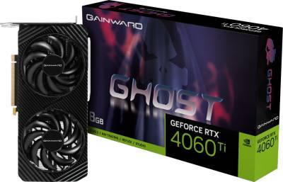 Видеокарта Gainward GeForce RTX 4060 Ti Ghost 8GB NE6406T019P1-1060B / 471056224-3949