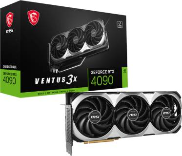 Видеокарта MSI GeForce RTX 4090 VENTUS 3X E 24GB