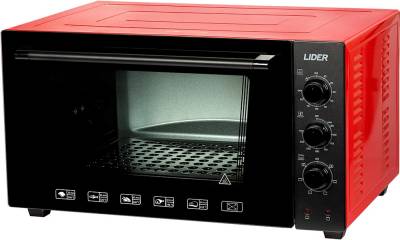 Духовка LIDER 4223 LUX BLACK-BLACK-RED