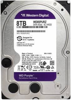 Внутренний HDD/SSD Western Digital WD Purple 8TB 5640rpm 256MB WD85PURZ