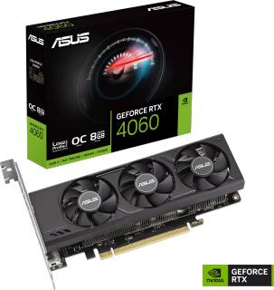 Видеокарта ASUS GeForce RTX 4060 LP BRK OC Edition 8GB RTX4060-O8G-LP-BRK