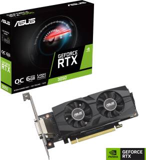 Видеокарта ASUS GeForce RTX 3050 LP BRK OC Edition 6GB RTX3050-O6G-LP-BRK