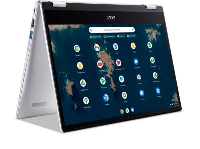 Ноутбук Acer Chromebook Spin 314 CP314-1HN-C7ZE 2 in 1 Chromebook Pure Silver NX.AZ3EU.001