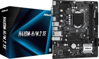 Материнская плата ASRock H410M-H/M.2 SE