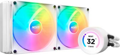 Кулер NZXT Kraken Elite 280 RGB (RL-KR28E-W1) Matte White