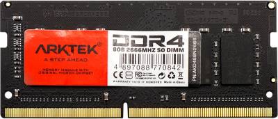 Память Arktek So-Dimm DDR4 8GB 2666MHz CL19 AKD4S8N2666