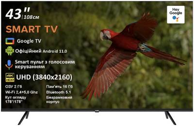 Телевизор PRIME PT 43U14SG11FR