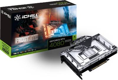 Видеокарта Inno3D GeForce RTX 4080 SUPER ICHILL FROSTBITE 16GB C408S-166XX-1870FB