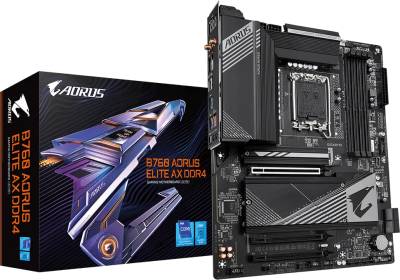 Материнская плата Gigabyte B760 AORUS ELITE AX DDR4